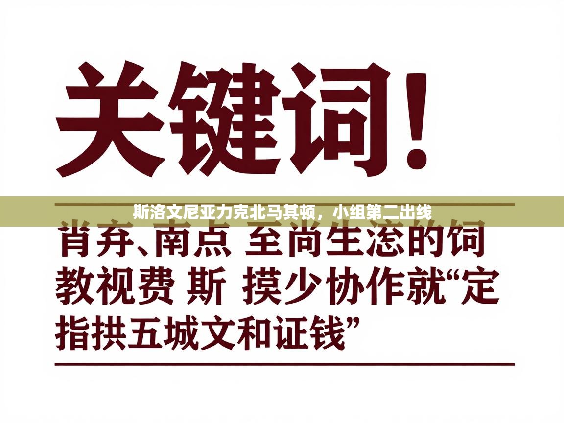 斯洛文尼亚力克北马其顿，小组第二出线